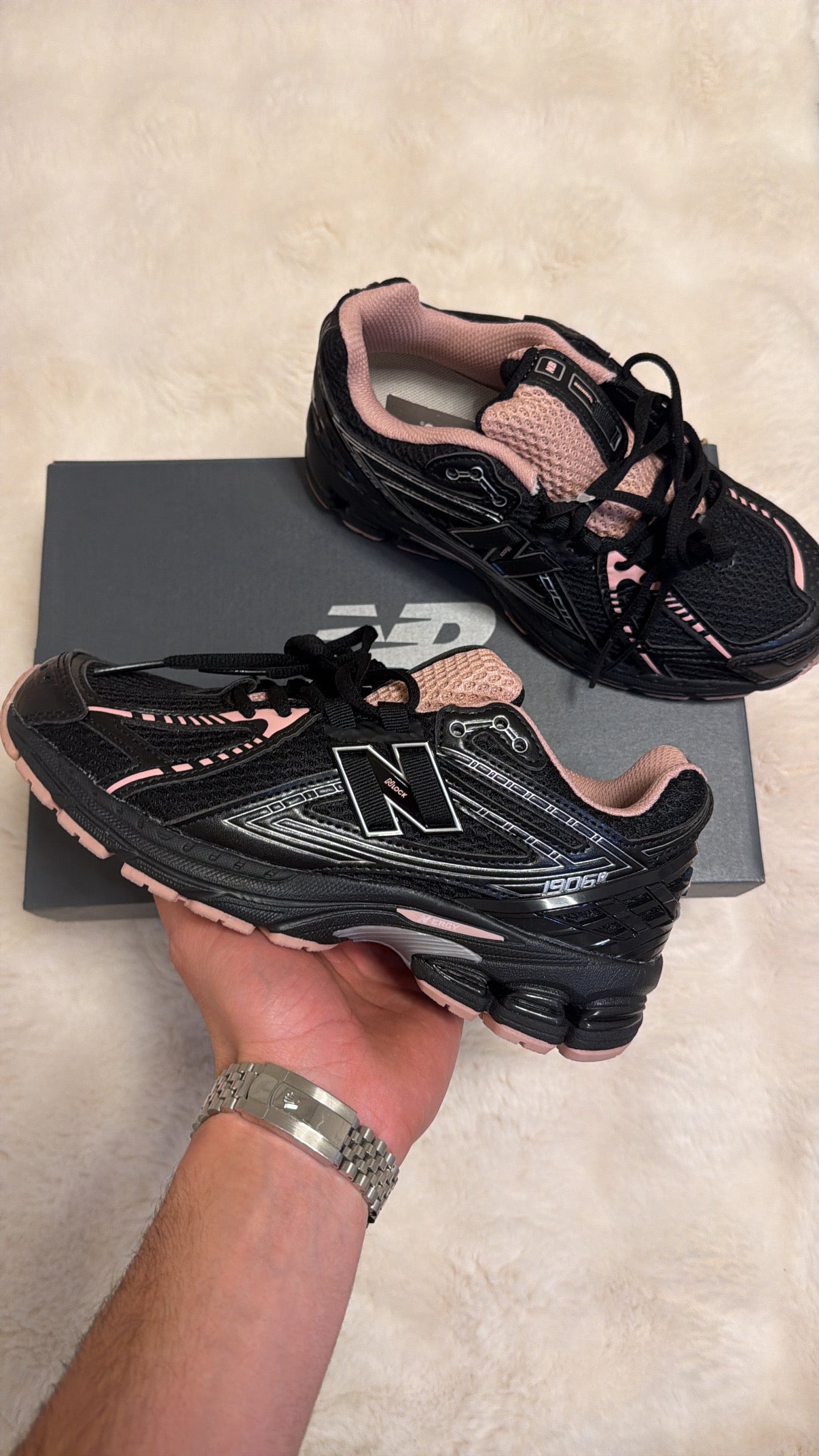 New Balance Unisex U1906RCU Eclipse/Pink Taffy/Black Cement