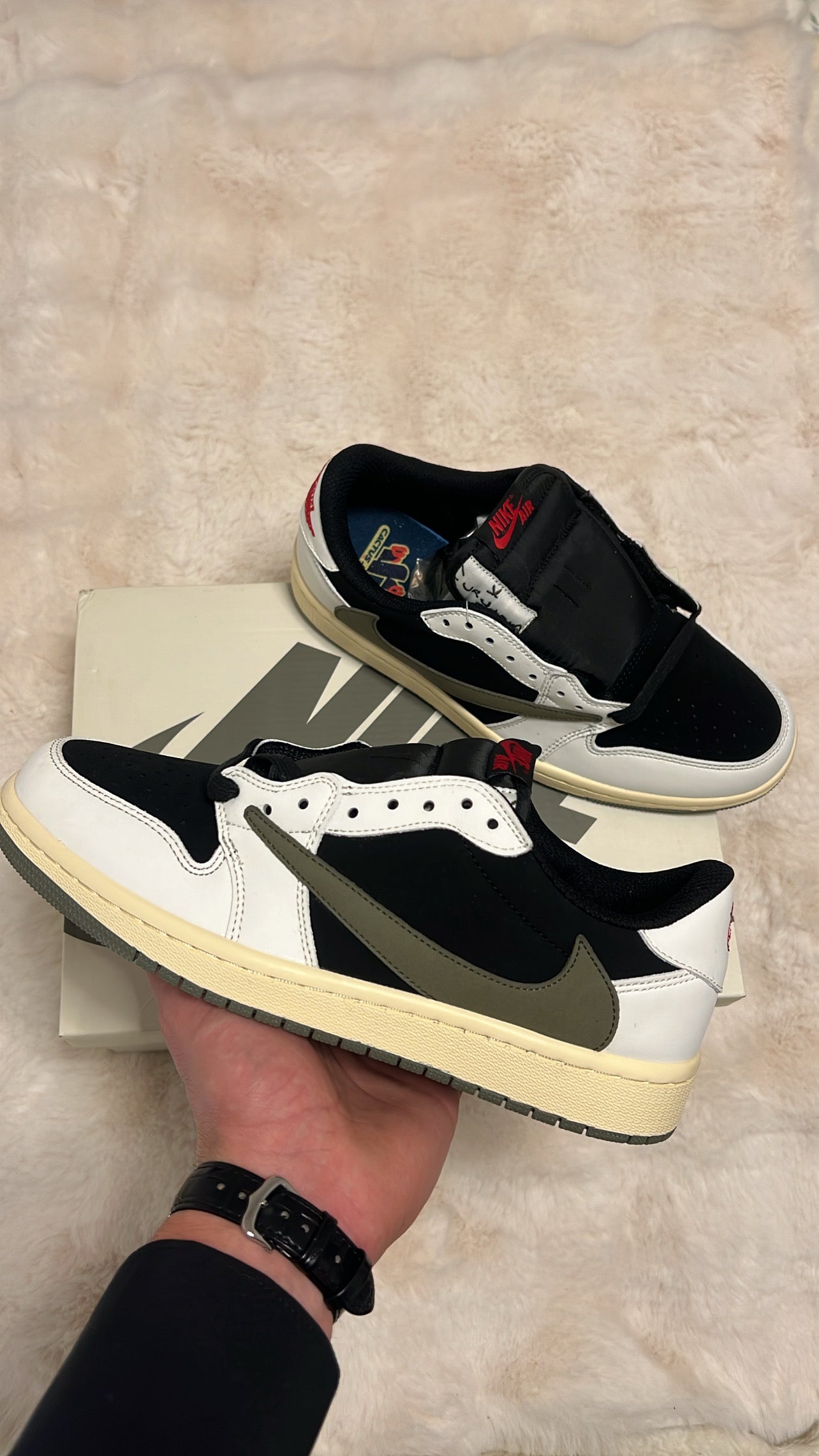 Nike Air Jordan 1 Low Travis Scott Olive