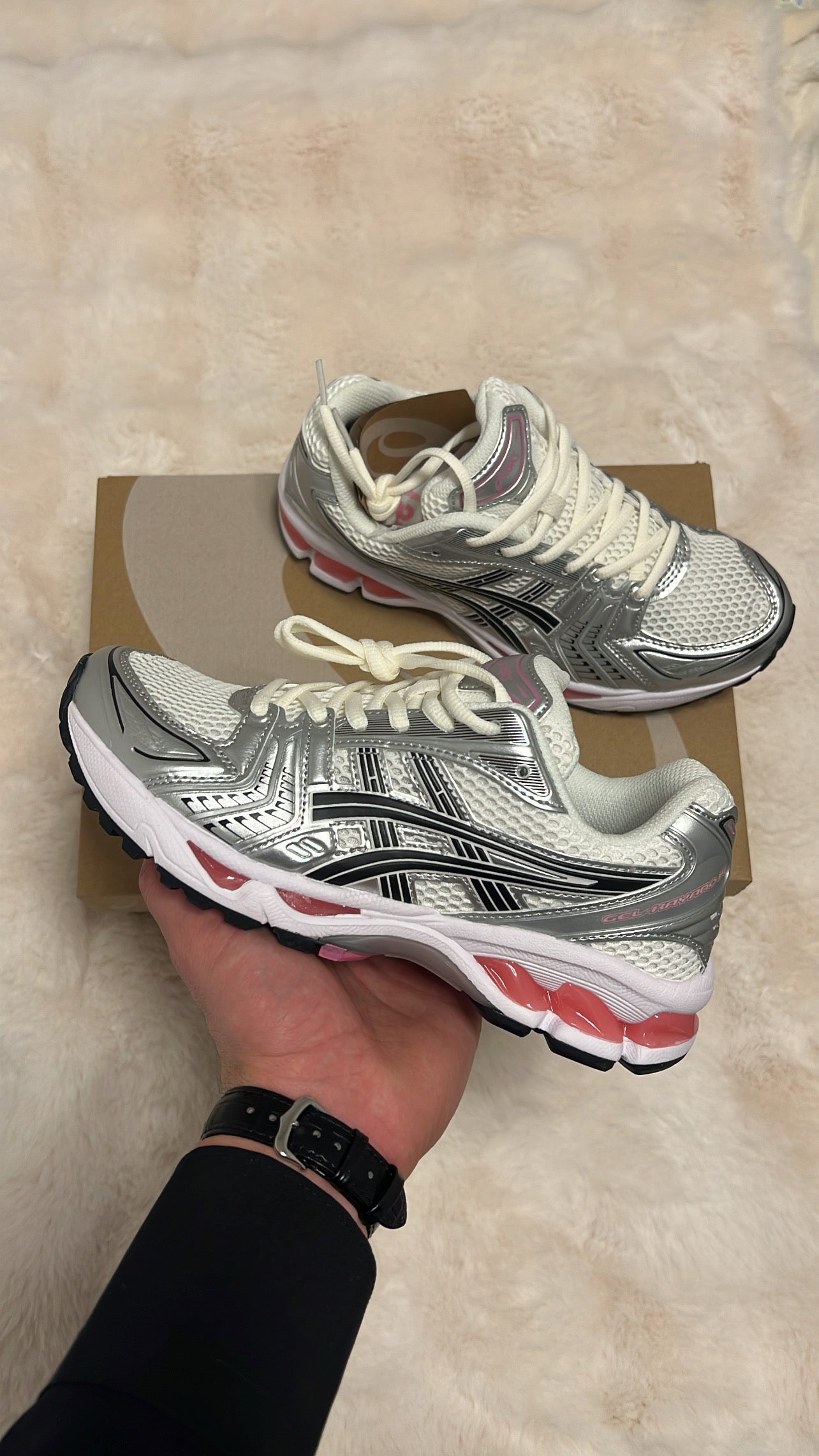 ASICS Gel-Kayano 14 Cream Sweet Pink
