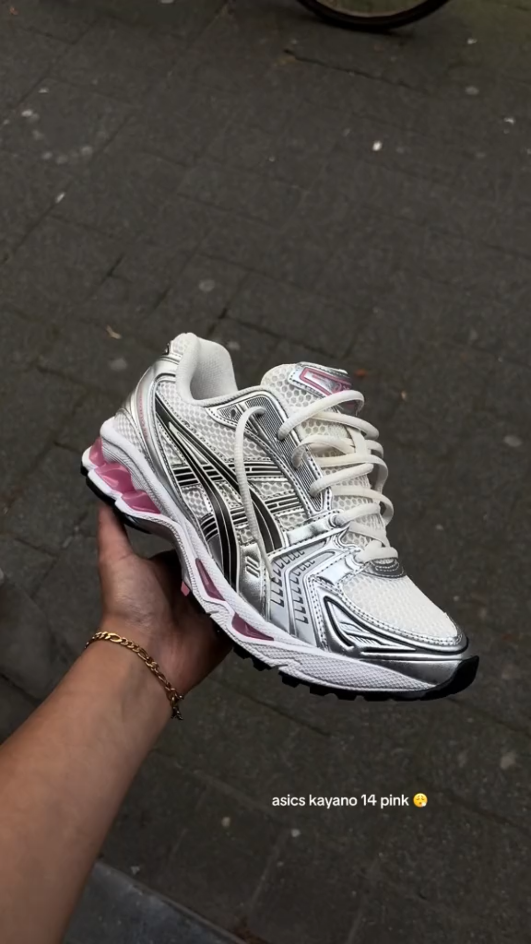 ASICS Gel-Kayano 14 Cream Sweet Pink