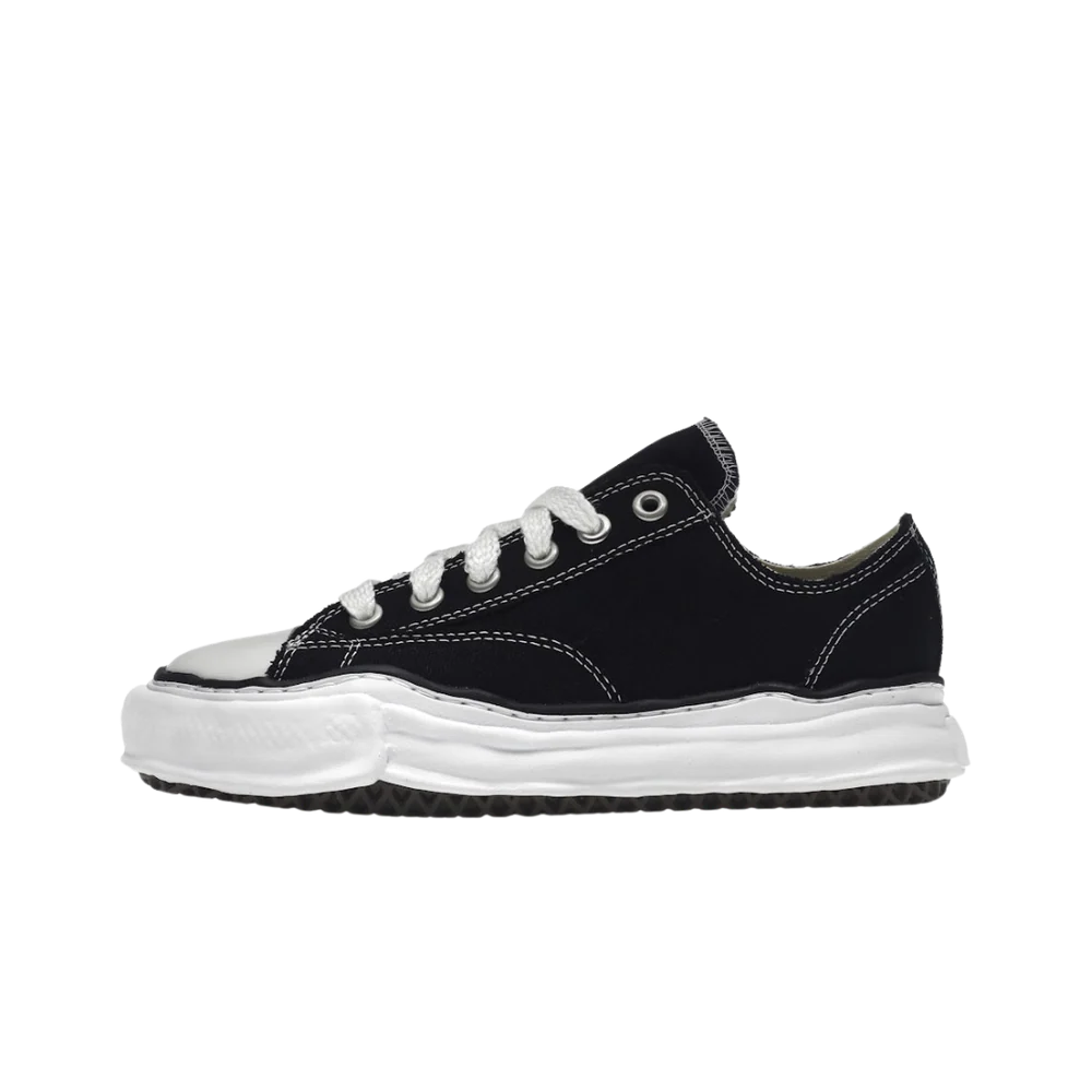 Maison Mihara Yasuhiro Peterson OG Sole Canvas Low Black